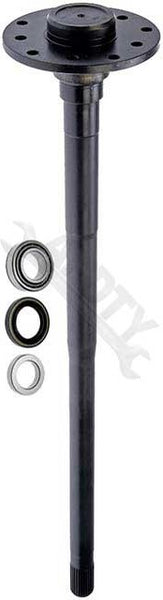 APDTY 741449 Axle Shaft w/Retainer, Bearing, Seal & ABS Ring Dana 44 Rear L or R