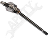 APDTY 741523 Front Axle Shaft Assembly w/Stub Shaft & U-Joint (Front Left)