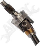 APDTY 741523 Front Axle Shaft Assembly w/Stub Shaft & U-Joint (Front Left)