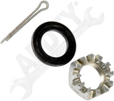 APDTY 741523 Front Axle Shaft Assembly w/Stub Shaft & U-Joint (Front Left)