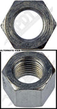 APDTY 746113 Connecting Rod Nuts, Type 2, 3/8-24 X 9/16 In.