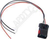 APDTY 756298 Wiring Harness Pigtail Connector 3-Wire (Cam & Crank Sensor; Other)