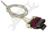 APDTY 756412 3 Wire Pigtail Socket Harness