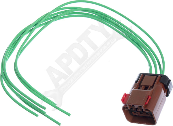 APDTY 756614 Wiring Harness Pigtail Connector Window Motor Wiper Motor Tail Lamp
