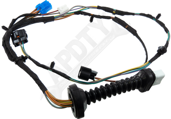 APDTY 756617 Wire Wiring Harness & Connectors (Rear Left or Right Crew Cab Door)