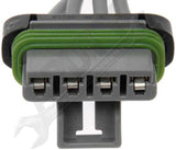 APDTY 756639 Blower Motor Resistor Harness Replaces 15306069, 88970281