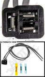 APDTY 756677 Blower Motor Resistor Pigtail