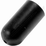 APDTY 761116 3/8 In. Black Rubber Vacuum Cap