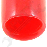 APDTY 761124 1/4 In. Red Vinyl Vacuum Cap