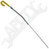 APDTY 76220 Engine Oil Dipstick & Tube; Models Listed w/ 5.0L or 5.7L V8 Engine