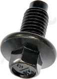APDTY 76376 Oil Drain Plug Pilot Point W Inset Gasket M12-1.75, Head Size 13Mm
