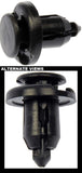 APDTY 77114 Plastic Splash Shield Hardware