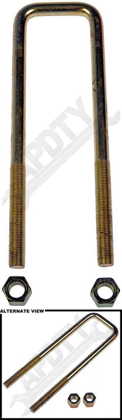 APDTY 771219 U-bolt 1/2 X 8-1/2 X 2-1/16 Square