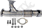 APDTY 780110 Turbo Up Pipe Right Hand Exhaust Manifold To Y-Pipe Diesel 6.0L