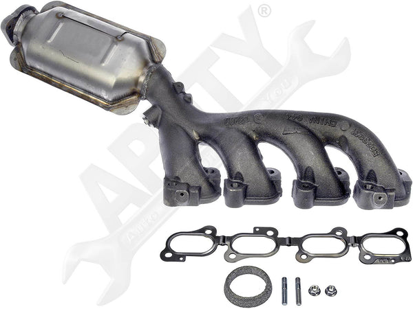 APDTY 784042 Manifold Converter - Carb Compliant - For Legal Sale In NY, CA, ME