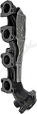 APDTY 785015 Cast Iron Exhaust Manifold W/ Gaskets and Hardware