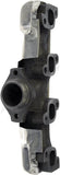 APDTY 785018 Cast Iron Exhaust Manifold - Includes Gaskets and Hardware