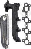APDTY 785019 Cast Iron Exhaust Manifold - Includes Gaskets and Hardware