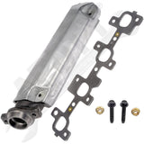 APDTY 785024 Exhaust Manifold Cast Iron Assembly w/Gasket & Heat Shield RIGHT