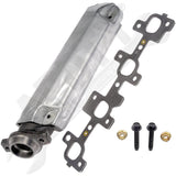 APDTY 785024 Exhaust Manifold Cast Iron Assembly w/Gasket & Heat Shield RIGHT