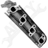 APDTY 785024 Exhaust Manifold Cast Iron Assembly w/Gasket & Heat Shield RIGHT
