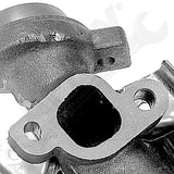 APDTY 785024 Exhaust Manifold Cast Iron Assembly w/Gasket & Heat Shield RIGHT
