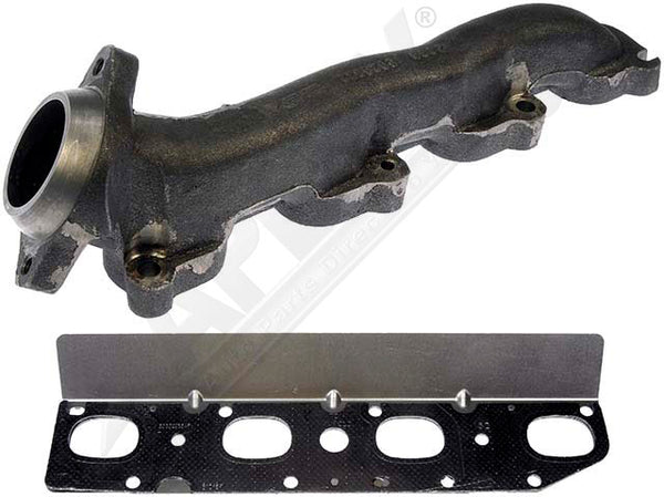 APDTY 785033 Exhaust Manifold w/ Gasket; 5.7L Hemi Engine; Left (Driver-Side)