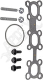 APDTY 785046 Exhaust Manifold Kit - Includes Gaskets & Hardware
