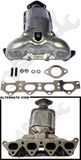APDTY 785091 Integrated Manifold - Tubular - Includes Gaskets
