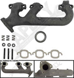 APDTY 785322 Exhaust Manifold Kit