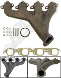 APDTY 785617 Exhaust Manifold Kit Cast Iron Left Side 70-74 Chevy Corvette 7.4L