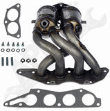 APDTY 785720 Exhaust Manifold w/Catalytic Converter