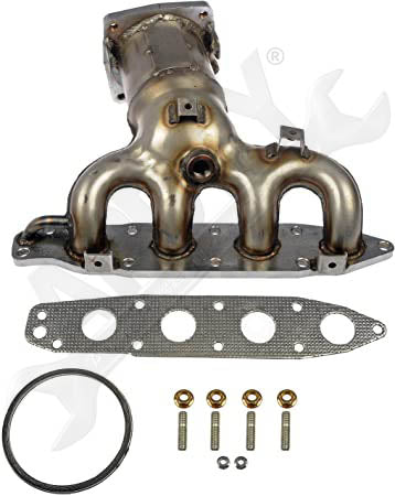 APDTY 785733 Catalytic Converter with Integrated Exhaust Manifold