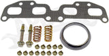 APDTY 785760 Engine Exhaust Manifold with Integrated Catalytic Converter