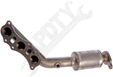 APDTY 785808 Exhaust Manifold Catalytic Converter Stainless Steel Assembly Left