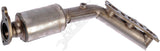 APDTY 785808 Exhaust Manifold Catalytic Converter Stainless Steel Assembly Left