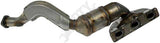 APDTY 785908 Exhaust Manifold & Catalytic Converter Assembly (Cylinders 1-2-3)