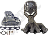 APDTY 785940 Manifold With Catalytic Converter - Cast Iron - Includes Gaskets