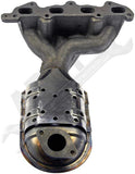 APDTY 785940 Manifold With Catalytic Converter - Cast Iron - Includes Gaskets
