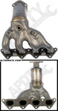 APDTY 785956 Exhaust Manifold Kit