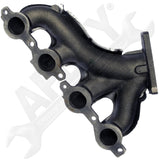 APDTY 785960 Cast Iron Exhaust Manifold - Includes Gaskets & Hardware