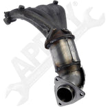 APDTY 785962 Exhaust Manfiold & Catalytic Converter Assembly -Not CARB Compliant