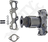 APDTY 785964 Exhaust Manifold & Catalytic Converter Assembly w/Gaskets Front