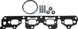 APDTY 785981 Exhaust Manifold Cast Iron Assembly w/ Heat Shield & Gaskets 2.2L