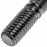 APDTY 786100 Double Ended Stud - 3/8-16 X 5/8 In. And 3/8-24 X 2 In.