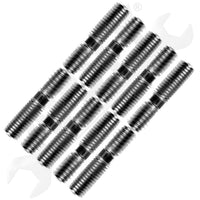 APDTY 786102 Double Ended Stud - 5/16-18 X 7/16 In. And 5/16-24 X 5/8 In.