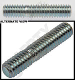 APDTY 786106 Double Ended Stud - 5/16-18 X 7/16 In. And 5/16-18 X 7/8 In.