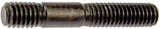 APDTY 786107 Double Ended Studs; Set Of 10; 5/16-18x7/16in. & 5/16-18x1in.