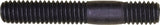 APDTY 786107 Double Ended Studs; Set Of 10; 5/16-18x7/16in. & 5/16-18x1in.