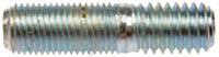 APDTY 7861092 Double Ended Stud - 3/8-16 X 1/2 In. And 3/8-24 X 3/4 In.